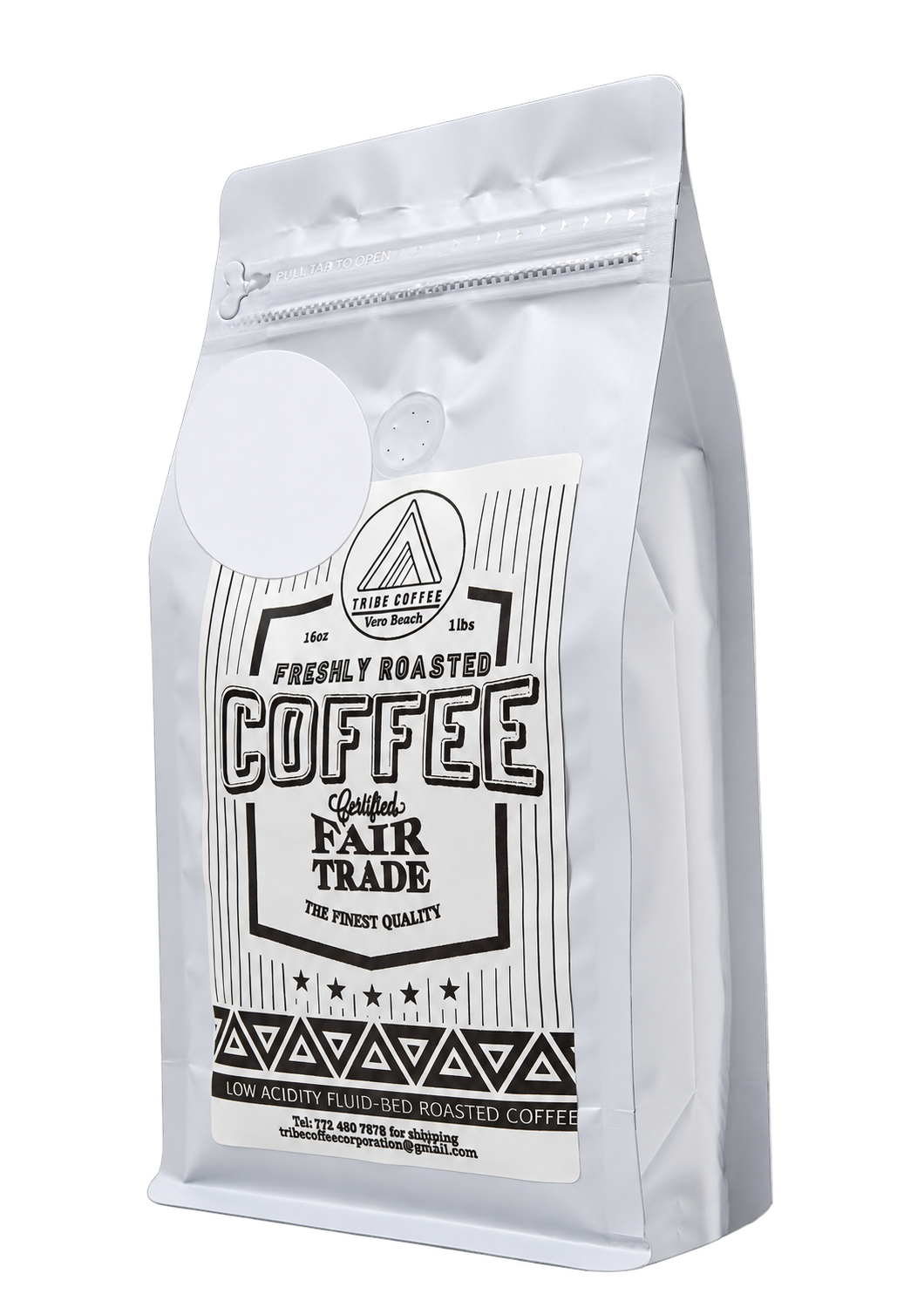 Tribe Coffee Mexican decaffeinated coffee bag